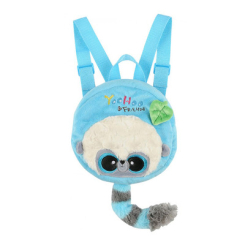 Рюкзаки та сумки - Рюкзак-м'яка іграшка Лемур Yoohoo & Friends блакитний 18 см (90773A)