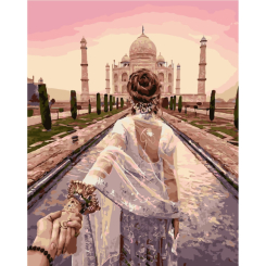 Товари для малювання - ​Картина за номерами Art Craft Прямуючи до Тадж Махалу 40 х 50 см (10207-AC)