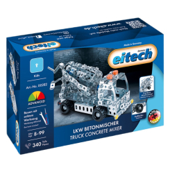 Конструктори з унікальними деталями - Конструктор Eitech Автобетонозмішувач 340 деталей (С282) Конструктори з унікальними деталями - Конструктор Eitech Автобетонозмішувач 340 деталей (С282)