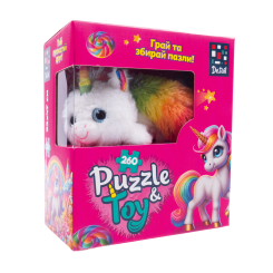 Пазлы - Пазлы De.tail Единоножка 260 деталей (DT200-11)