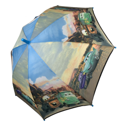Зонты и дождевики - Детский зонтик-трость  Тачки Paolo Rossi  разноцветный  090-4