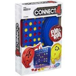 Настольные игры - Настольная игра Собери 4 (дорожная версия) (A6548) Настольные игры - Настольная игра Собери 4 (дорожная версия) (A6548)