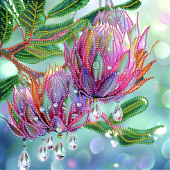 Мозаика - Алмазная мозаика Brushme Нежная протея (BH042)