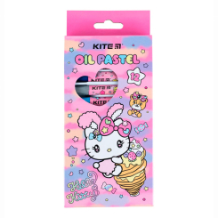 Канцтовары - Пастель масляная Kite Hello Kitty 12 цветов (HK24-071)