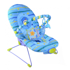 Кресла-качалки - Кресло-качалка Na-Na 600х550х550 мм Синий (T58-007)