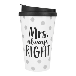 Чашки, стаканы - Стакан Top Model Mrs. Always Right 350 мл с крышкой (042180/24)
