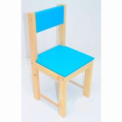 Дитячі меблі - Дитячий стільчик Ігруша №28 Блакитний (19692)