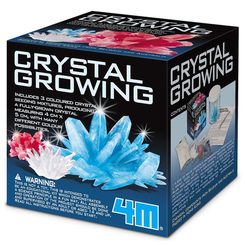 Научные игры, фокусы и опыты - Набор 4M Crystal growing Секреты кристаллов (00-03913/EU)
