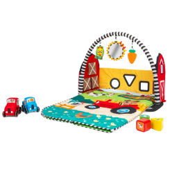 Розвивальні килимки - Розвиваючий килимок Baby Einstein Busy Barnyard 4 в 1 (17327) Розвивальні килимки - Розвиваючий килимок Baby Einstein Busy Barnyard 4 в 1 (17327)