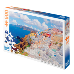 Пазлы - Пазл Puzzleville Санторини Греция 500 элементов (PZL500_2)