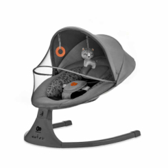 Крісла-качалки - Крісло-гойдалка Kinderkraft Lumi 2 Dark Grey (KBLUMI02DGR0000)