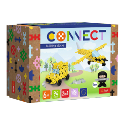 Конструктори з унікальними деталями - Конструктор Trefl Connect 94 елементи (61969)