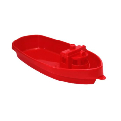 Іграшки для ванни - Пластиковий кораблик червоний Технок (2773) (120110)