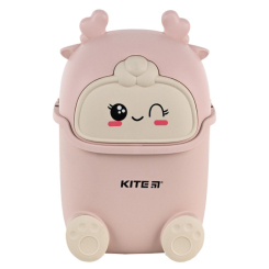 Канцтовари - Настільний контейнер для сміття Kite рожевий (K24-009-5)