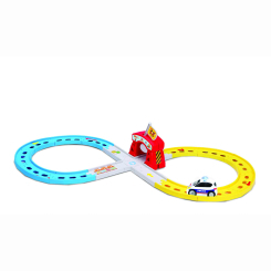 Машинки для малюків - Ігровий набір Bb Junior Infinity Track Shake-it Runner (16-88618)