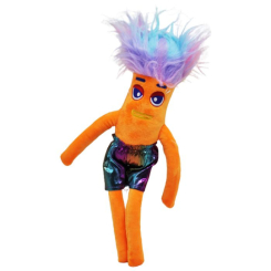 Персонажі мультфільмів - М'яка іграшка MiC Nobody Sausage оранжева (K6004) (201875)