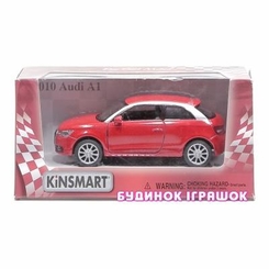 Транспорт і спецтехніка - Іграшка машина металева інерційна Kinsmart Аudi A1 у кор (KT5350W)