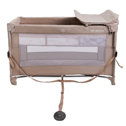 Манежи - Кроватка-манеж Velano Tino beige 2 в 1 (46161) Манежи - Кроватка-манеж Velano Tino beige 2 в 1 (46161)