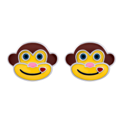 Ювелирные украшения - Серьги UmaUmi Zoo Обезьянка ЧиЧи с желтой эмалью (2210000031739) Ювелирные украшения - Серьги UmaUmi Zoo Обезьянка ЧиЧи с желтой эмалью (2210000031739)