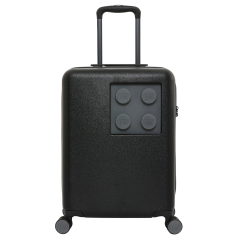 Дитячі валізи - Валіза LEGO Lifestyle Brick 2x2 Trolley S чорна з сірою вставкою (20152-1961)