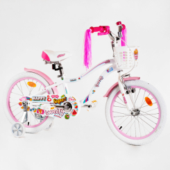 Велосипеди - Велосипед CORSO Sweety 16" White (117302)