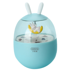 Розвивальні іграшки - Неваляйка музична Beiens Зайчик на місяці (YZ15blue)