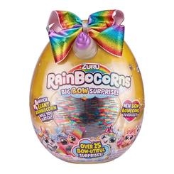 Персонажи мультфильмов - Мягкая игрушка Rainbocorns Большой бант радужный сюрприз (9209B)