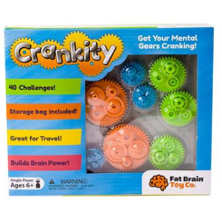 Головоломки - Головоломка Fat Brain Toys Crankity Разноцветные шестерни (FA140-1) Головоломки - Головоломка Fat Brain Toys Crankity Разноцветные шестерни (FA140-1)