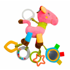 Брязкальця, прорізувачі - Брязкальце Lindo Коник з прорізувачем (6954690310137)