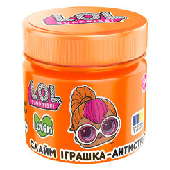 Антистресс игрушки - Игрушка-антистресс Lovin LOL Surprise Crunchy slime оранжевый (LOL80200/1)