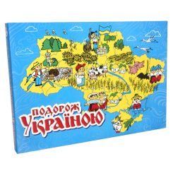 Настольные игры - Настольная игра Strateg Путешествие по Украине (30457)