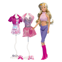 Ляльки - Ігровий набір Міс витонченість Steffi & Evi Love рожеве плаття (5733450/5733450-1)
