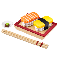 Конструкторы с уникальными деталями - Конструктор MAX S1 Вкусняшки Суши 200 деталей (83186GQ1/2)