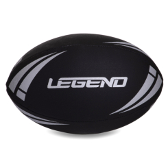 Спортивні активні ігри - М'яч для регбі LEGEND FB-3291 №5 PVC Білий-Салатовий (R-3291)