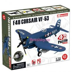 Конструкторы с уникальными деталями - Сборная модель Самолет F4U Corsair VF-53 4D Master (26900)