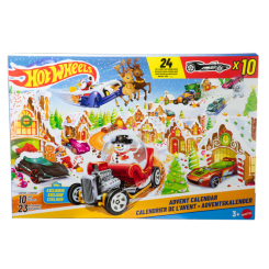 Автомоделі - Адвент-календар Hot Wheels 2025 (JCB47)