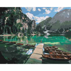 Товари для малювання - Картина за номерами Brushme Доломітові Альпи (BS53777)