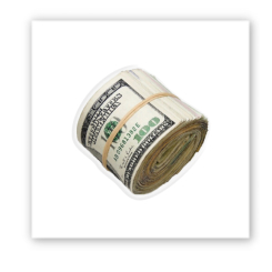 Наборы для творчества - 3D стикер Tattooshka Dollar (SX-204)