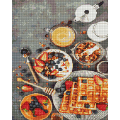Мозаика - Алмазная мозаика Brushme Венские вафли (DBS1098)