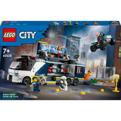 Конструкторы LEGO - Конструктор LEGO City Передвижная полицейская криминалистическая лаборатория (60418)