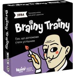 Настольные игры - Настольная игра Brainy Trainy Воображение (УКР060) Настольные игры - Настольная игра Brainy Trainy Воображение (УКР060)