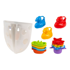 Іграшки для ванни - Іграшка "Набір для ванної" ТехноК 8386TXK з органайзером (53105)