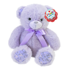 Мягкие животные - Мягкая игрушка Plush and Co Медвежонок сиреневый (PLC25011/3)