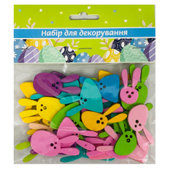 Аксессуары для праздников - Наклейки Apli Krapli Зайчики (2252532793013)