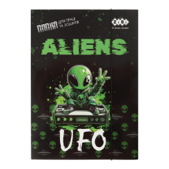 Папка для труда и тетрадей ZiBi Kids Line Ufo А4 (ZB.14940-01)