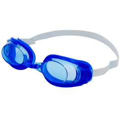 Для пляжу і плавання - Окуляри для плавання з берушами та кліпсою для носа SEALS 118 Синій