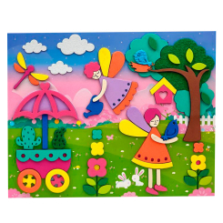 Набори для творчості - Набір для творчості Apli Krapli Аплікація Феї (2222433091013)