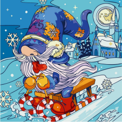 Товари для малювання - Картина за номерами Art Craft Назустріч святу 40х40 см (12161-AC)