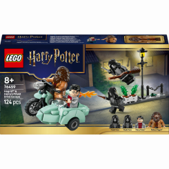 Конструктори LEGO - Конструктор LEGO Harry Potter Геґрід і Гаррі: Втеча з Тисової вулиці (76459)