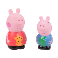 Игрушки для ванны - Игровой набор для ванны Peppa Pig Пеппа и Джордж (122259)